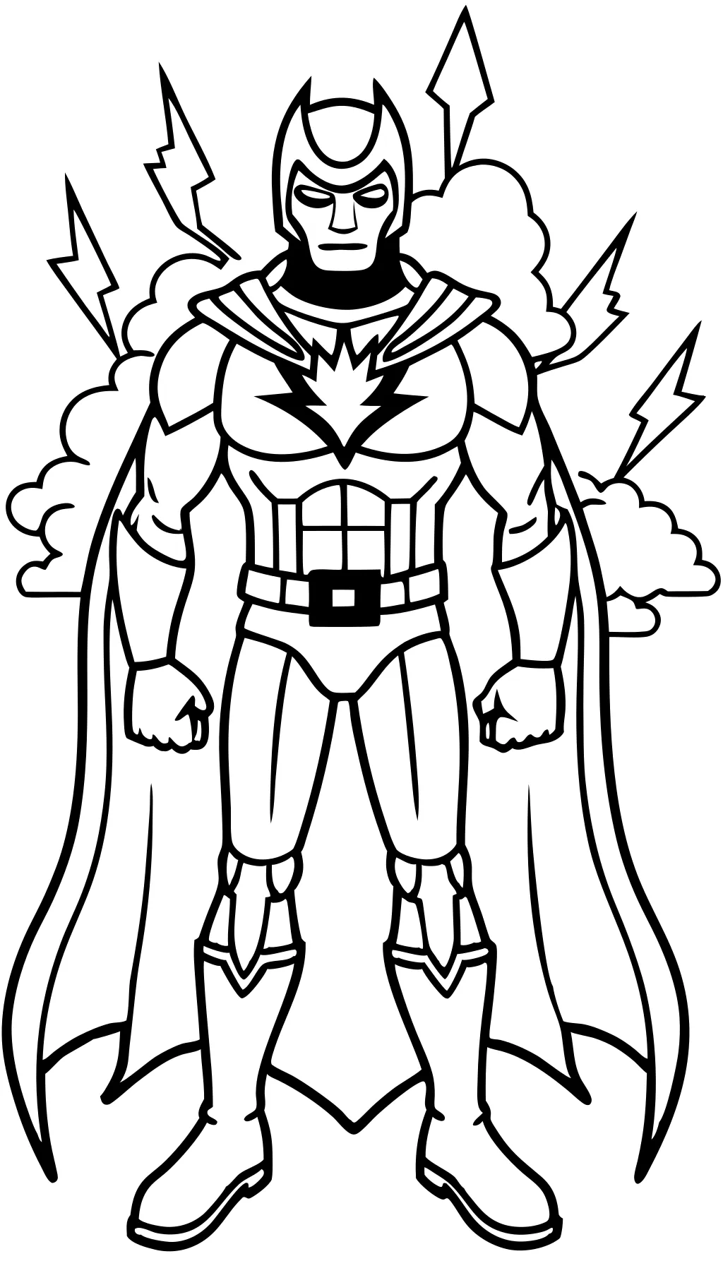 coloriage Super Shadow